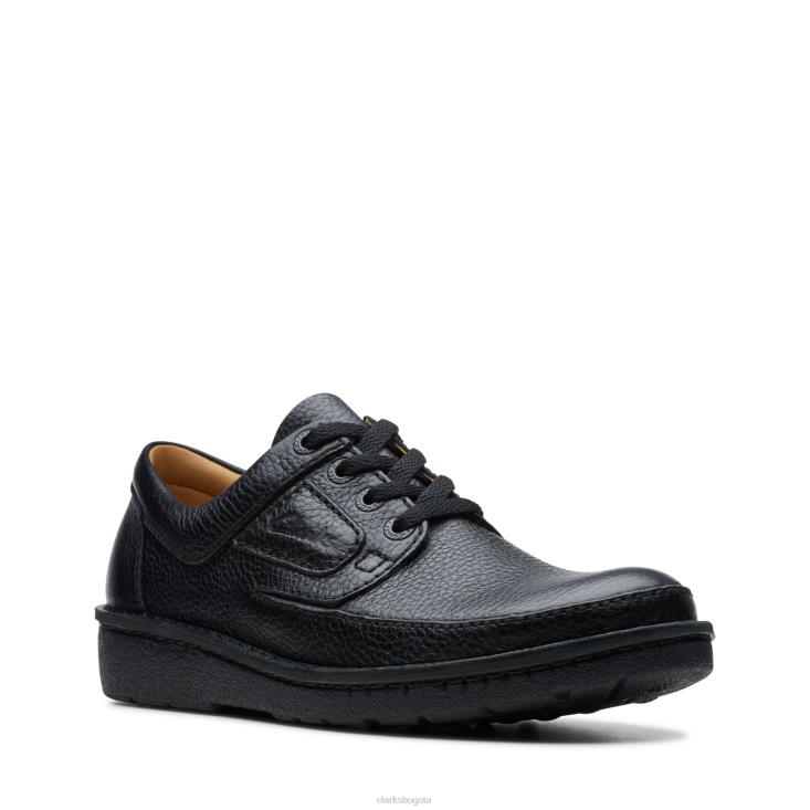 Clarks 0DX8L3435 clarks negros naturaleza ii hombres negro