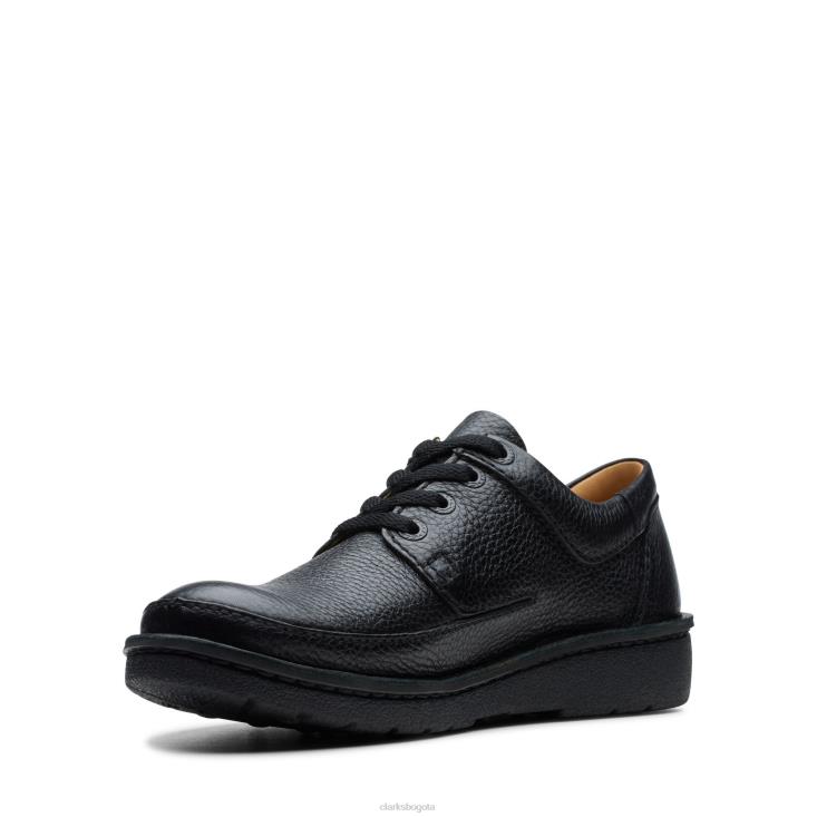 Clarks 0DX8L3435 clarks negros naturaleza ii hombres negro