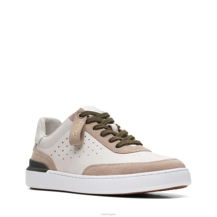 Clarks 0DX8L3440 clarks court lite tor combi blanco roto hombres combinado blanco roto