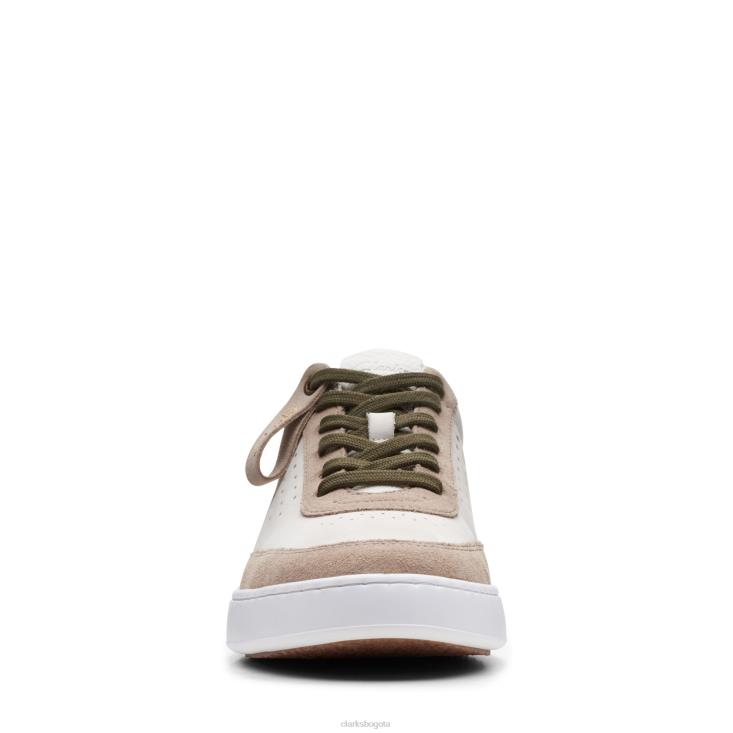 Clarks 0DX8L3440 clarks court lite tor combi blanco roto hombres combinado blanco roto