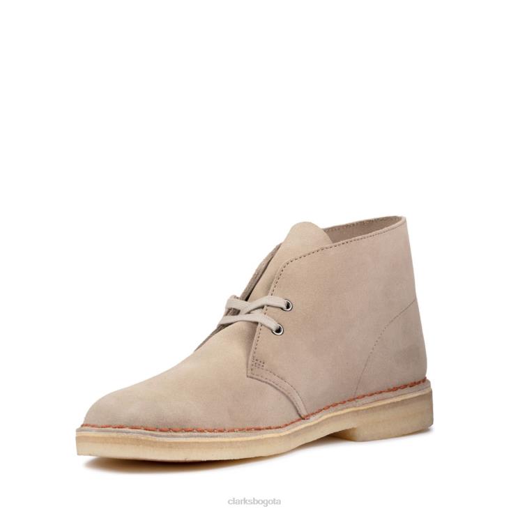 Clarks 0DX8L3468 bota safari de gamuza arena clarks hombres gamuza arena