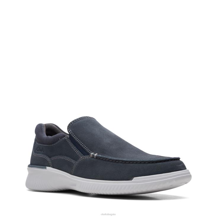 Clarks 0DX8L3470 donaway clarks cerosos azul marino gratis hombres azul marino ceroso