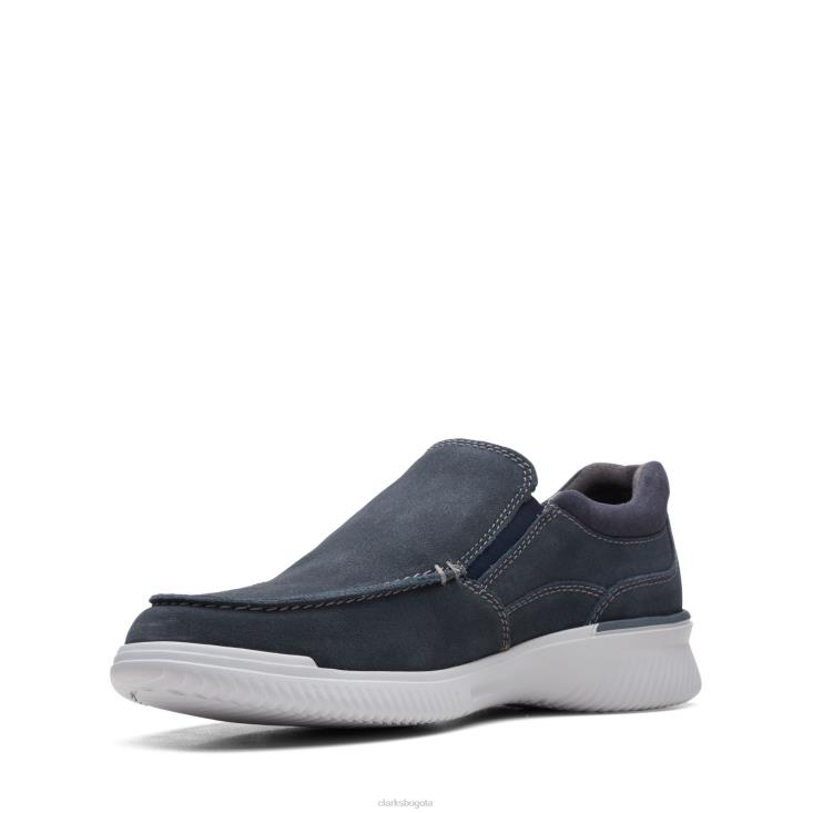 Clarks 0DX8L3470 donaway clarks cerosos azul marino gratis hombres azul marino ceroso