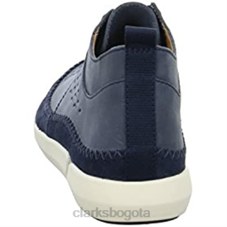 Clarks 0DX8L349 Zapatillas altas Trifri Hi para hombre Clarks Blue Navy Nubuck hombres nubuck azul marino