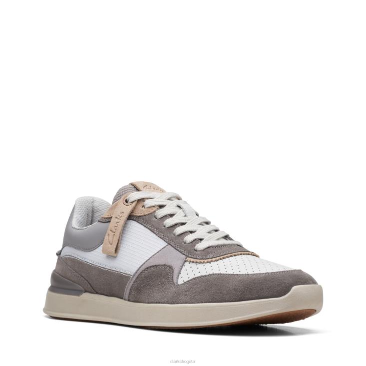 Clarks 0DX8L3494 clarks race lite tor gris combi hombres combinado gris