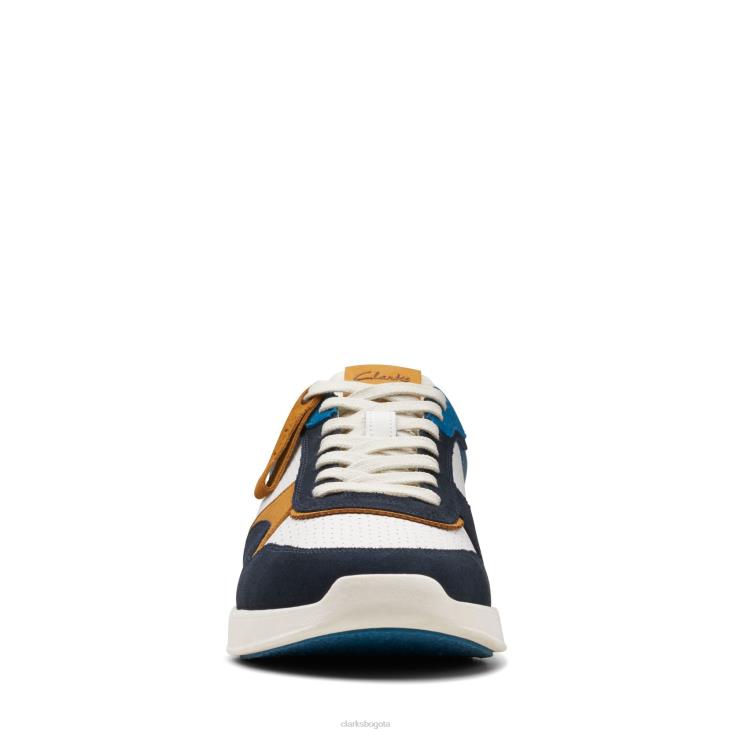 Clarks 0DX8L3523 clarks race lite tor combi verde azulado hombres combinación verde azulado