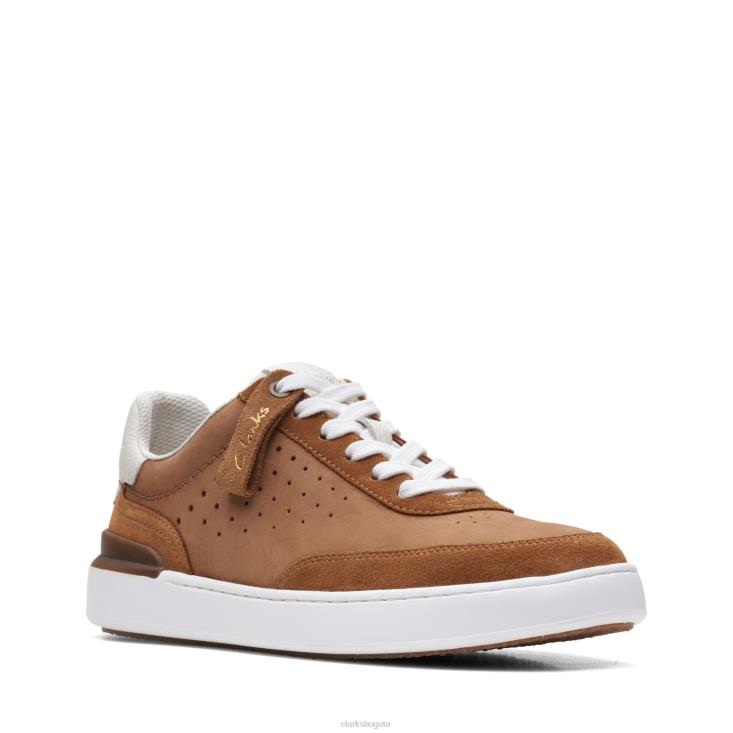 Clarks 0DX8L3525 corte lite tor clarks cognac combi hombres combinación de coñac
