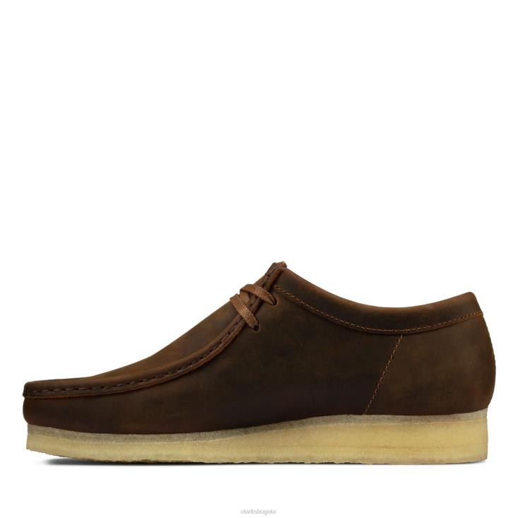 Clarks 0DX8L3526 wallabee cera de abejas moda clarks hombres cera de abejas