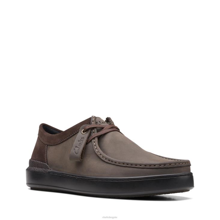 Clarks 0DX8L3534 clarks wally brown corte lite hombres marrón