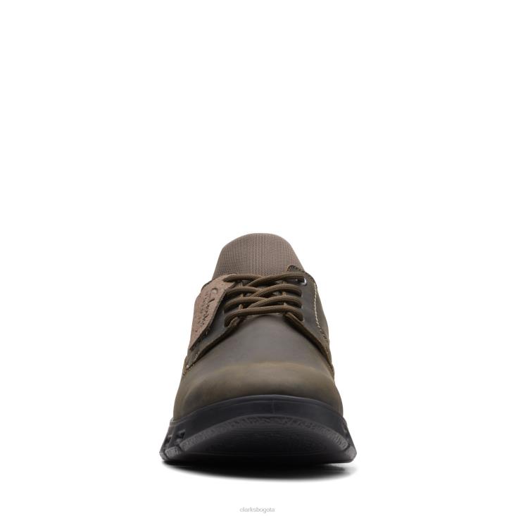 Clarks 0DX8L3554 clarks naturaleza x dos oliva hombres aceituna