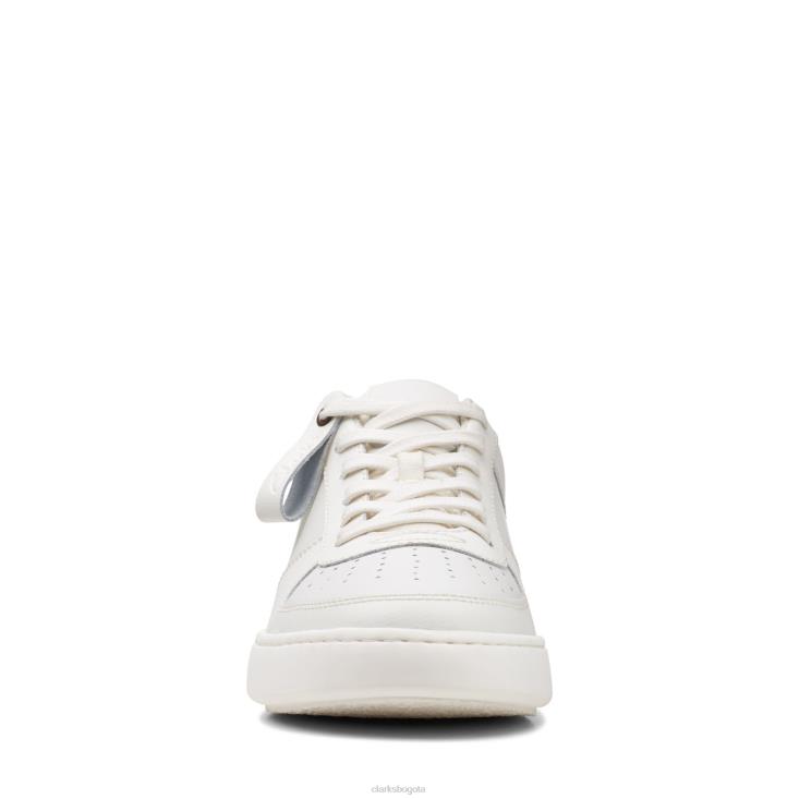 Clarks 0DX8L3561 Corbata Clarks Court Lite blanca hombres blanco