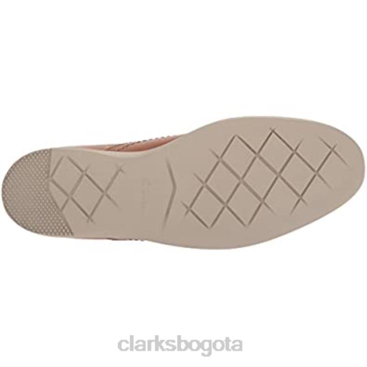 Clarks 0DX8L357 derbys clarks raharto pla para hombre de cuero tostado oscuro hombres cuero bronceado oscuro