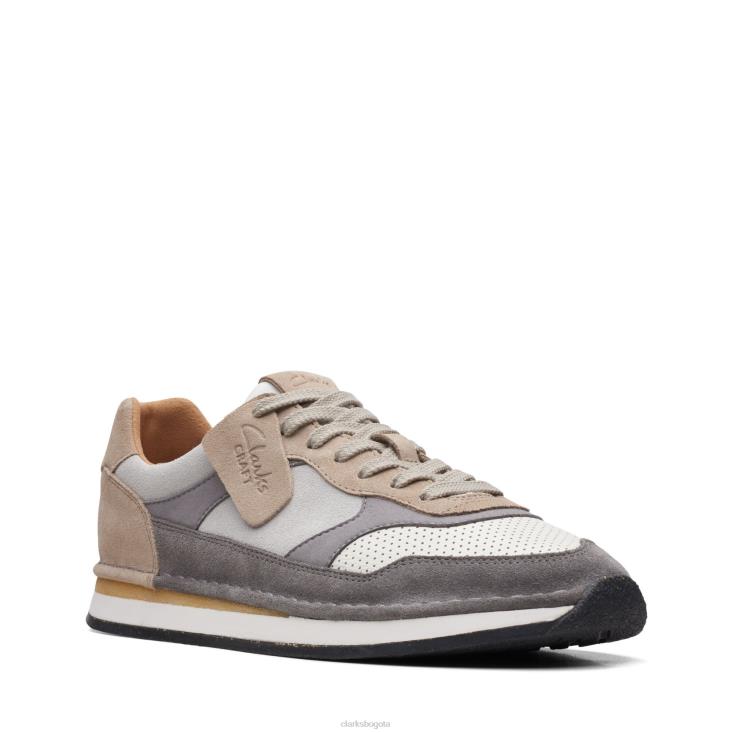 Clarks 0DX8L3574 clarks combi craft run tor gris hombres combinado gris