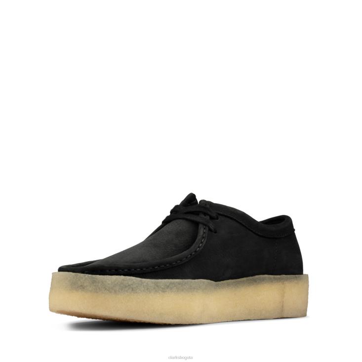 Clarks 0DX8L3581 taza wallabee clarks nubuck negro hombres nubuck negro