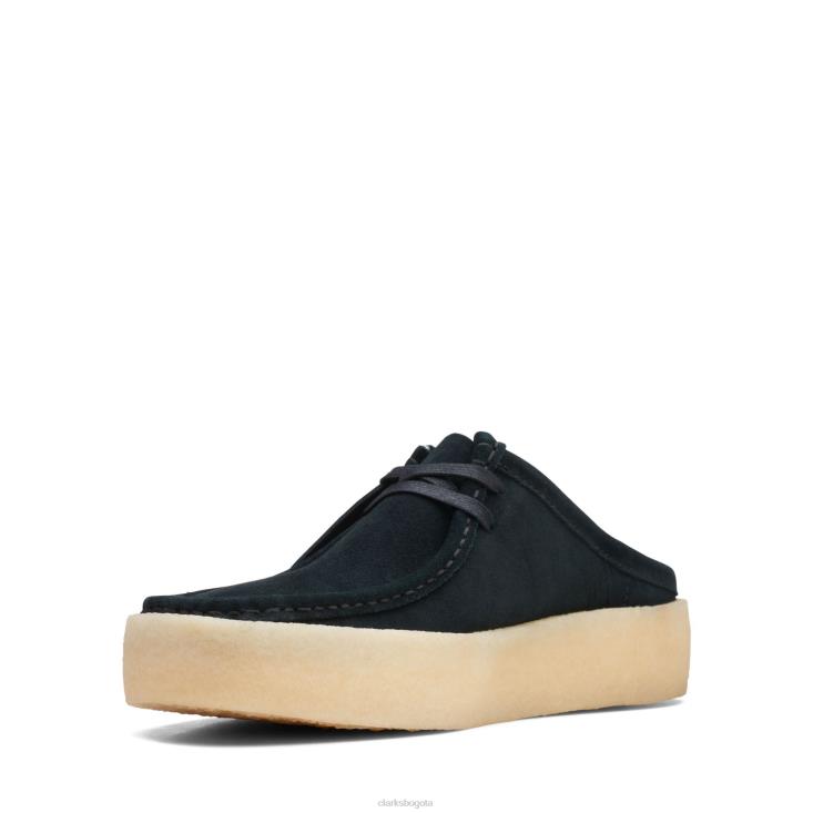 Clarks 0DX8L3590 wallabee cup lo negro wlined sde clarks hombres sde forrado negro