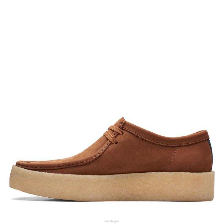 Clarks 0DX8L3595 taza clarks wallabee de nubuck tostado hombres nubuck bronceado