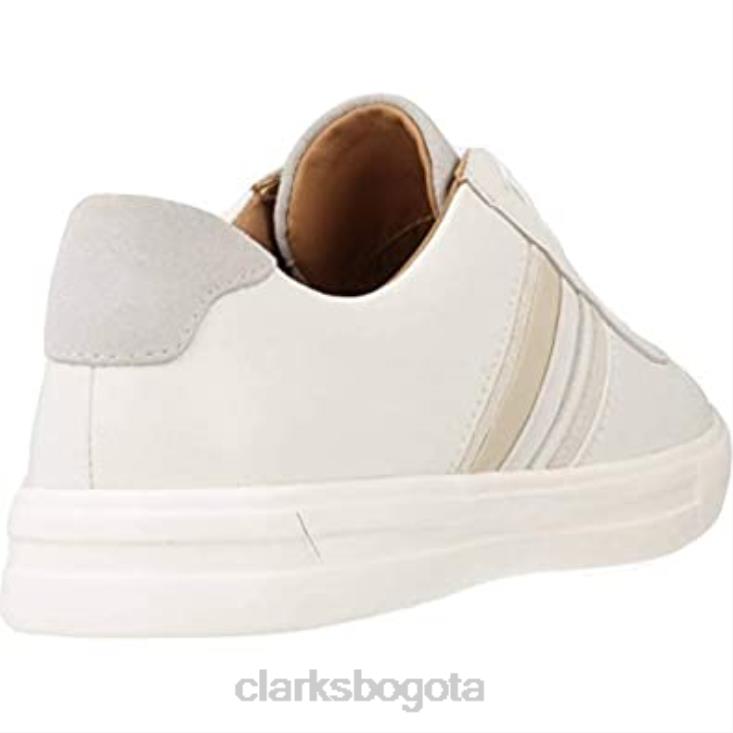 Clarks 0DX8L36 Zapatillas deportivas de mujer combi un maui band blancas clarks mujer combinación blanca