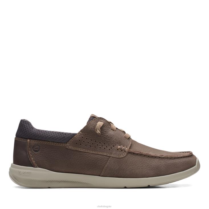 Clarks 0DX8L3610 clarks gorwmoc nobuck marrón hombres nubuck marrón