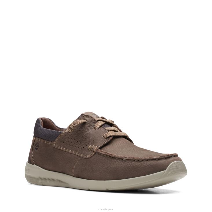 Clarks 0DX8L3610 clarks gorwmoc nobuck marrón hombres nubuck marrón