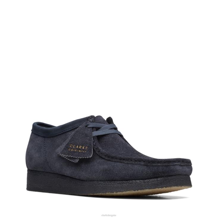 Clarks 0DX8L3611 clarks wallabee azul marino hombres Armada