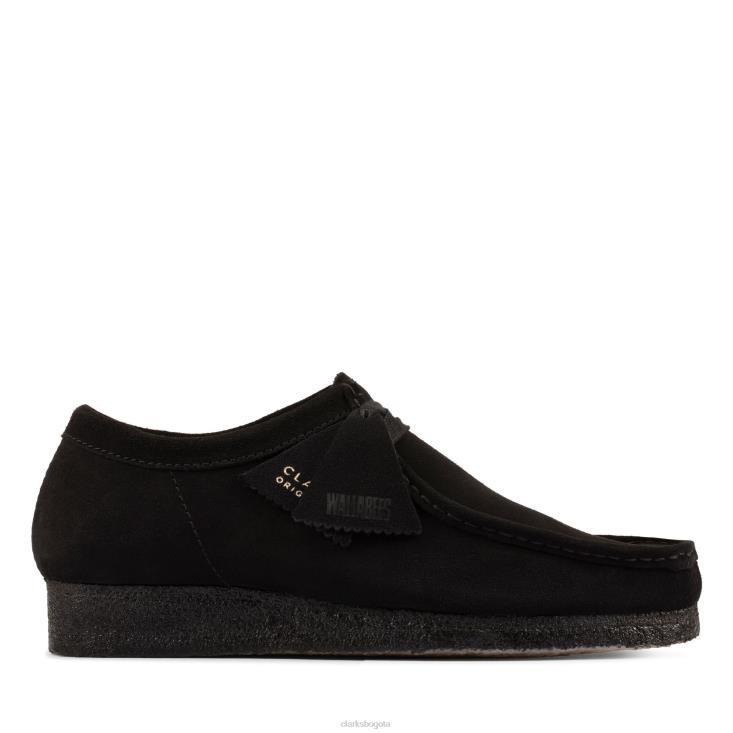 Clarks 0DX8L3618 clarks wallabee negro sde hombres negro