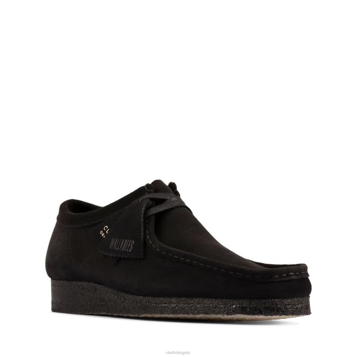 Clarks 0DX8L3618 clarks wallabee negro sde hombres negro