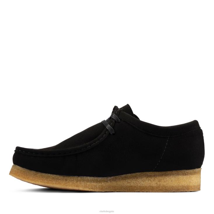 Clarks 0DX8L3621 wallabee clarks negro vegano hombres vegano negro