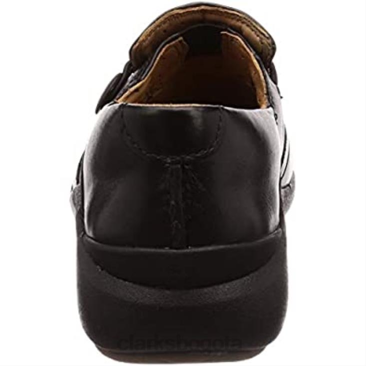 Clarks 0DX8L363 Mocasines clarks unloop2 de cuero negro para mujer mujer cuero negro