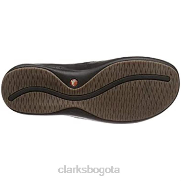 Clarks 0DX8L363 Mocasines clarks unloop2 de cuero negro para mujer mujer cuero negro