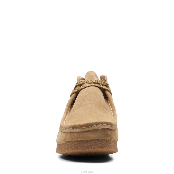 Clarks 0DX8L3639 bota shacre clarks ante arena oscuro hombres gamuza arena oscura