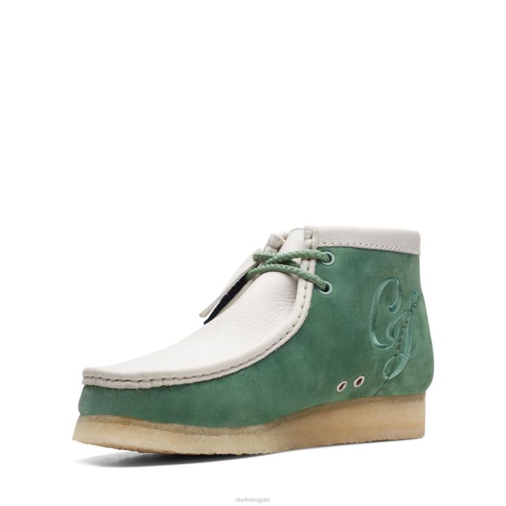 Clarks 0DX8L3648 clarks wallabee bt ny nobuk verde hombres nubuck verde