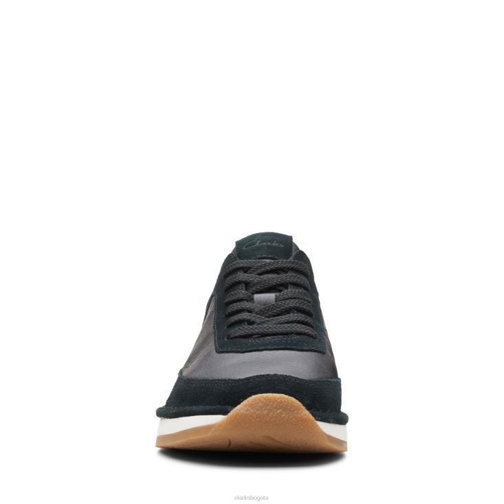 Clarks 0DX8L3659 clarks combi craft run encaje negro hombres combinado negro