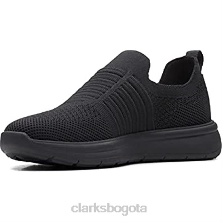 Clarks 0DX8L366 Zapatilla Ezera Walk para mujer textil negro clarks mujer textil negro