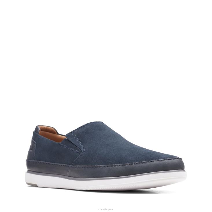 Clarks 0DX8L3661 clarks bratton azul marino hombres Armada