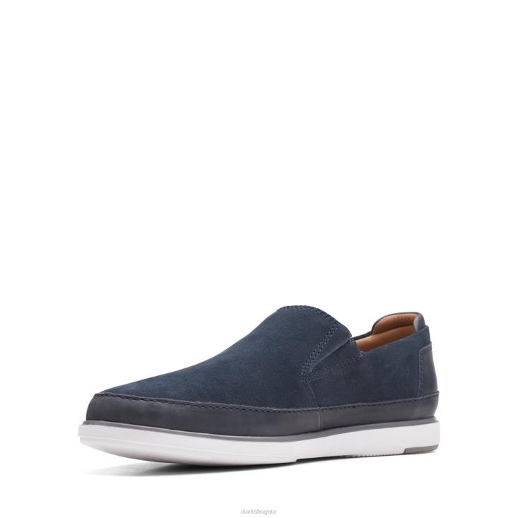 Clarks 0DX8L3661 clarks bratton azul marino hombres Armada