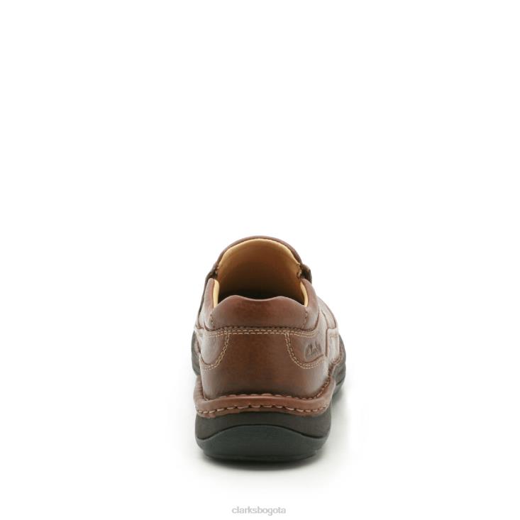 Clarks 0DX8L3665 clarks mahoga ny cuero naturaleza fácil hombres cuero caoba