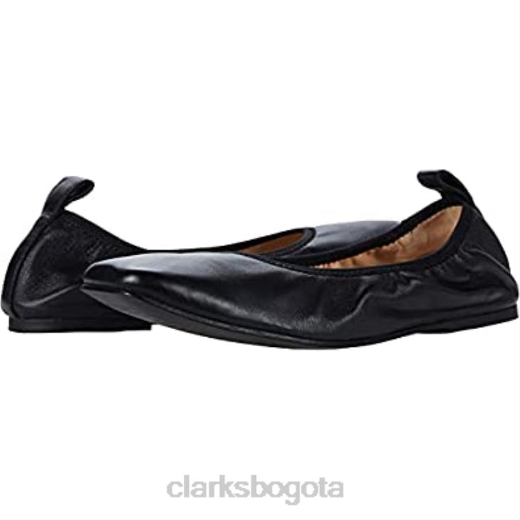 Clarks 0DX8L368 clarks de cuero negro pure ballet cuero azul pálido unisexo cuero negro