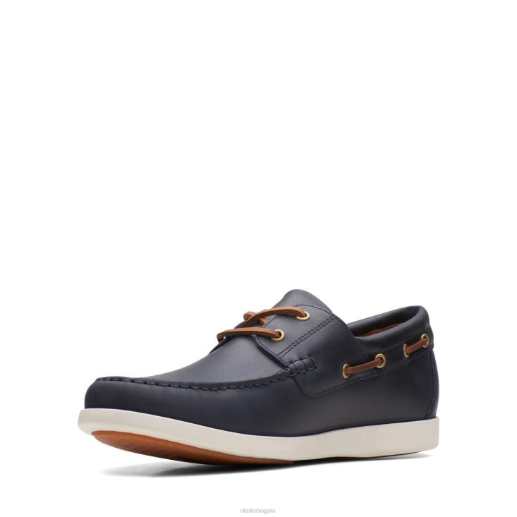Clarks 0DX8L3686 clarks costa ferius azul oscuro hombres azul oscuro