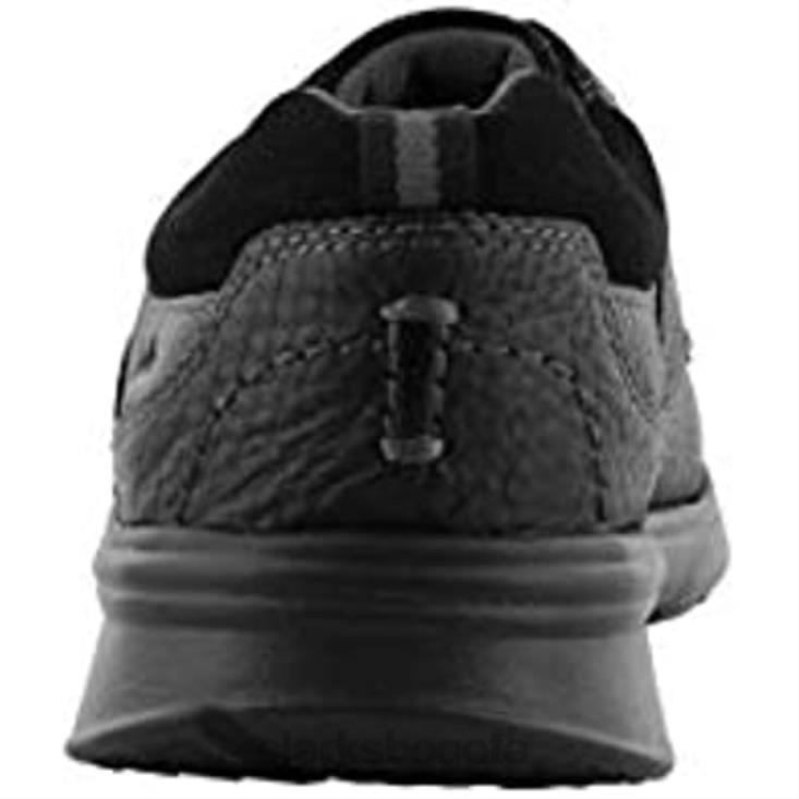 Clarks 0DX8L369 Mocasines clarks northam edge de cuero aceitoso negro para hombre hombres cuero negro aceitoso