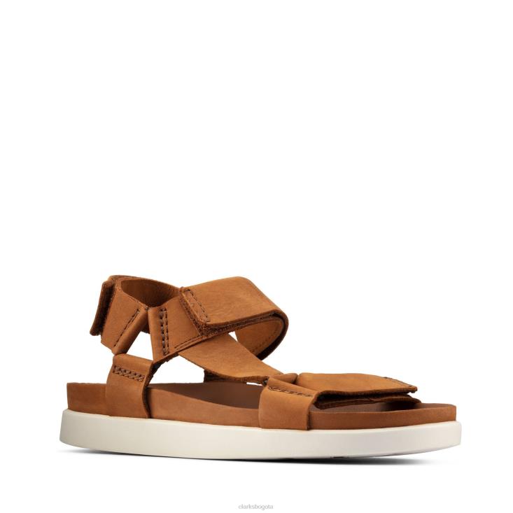 Clarks 0DX8L3691 clarks sunder range nobuk tostado hombres nubuck bronceado