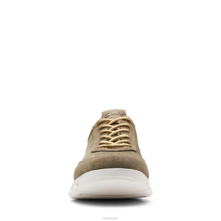 Clarks 0DX8L3692 clarks oliva oscuro combi naturaleza x uno hombres combinación oliva oscuro