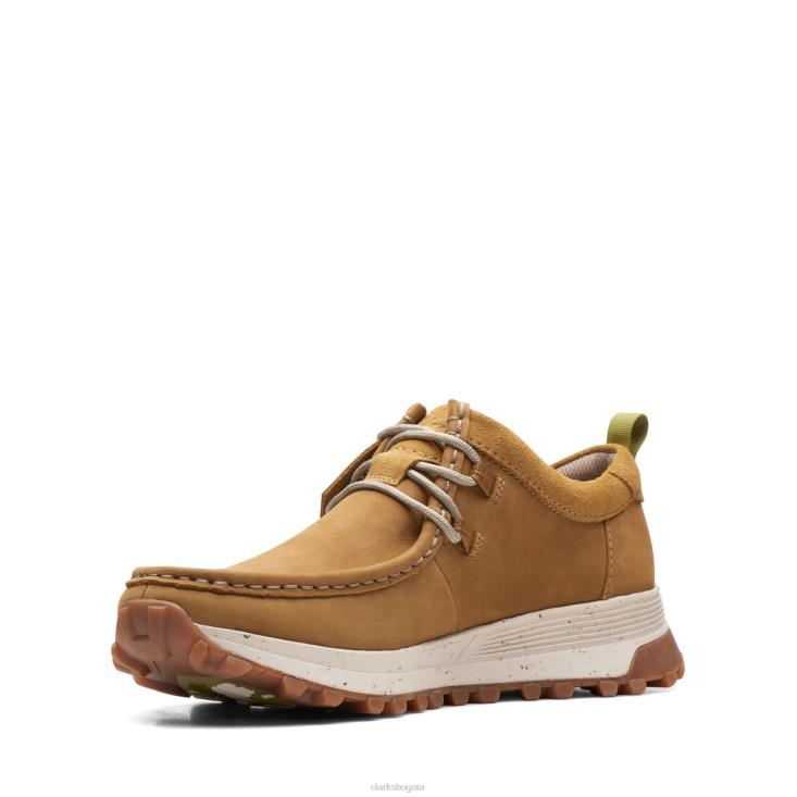 Clarks 0DX8L3695 atl trek wally clarks nubuck musgo de roble hombres nubuck musgo de roble