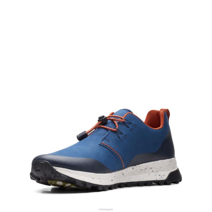 Clarks 0DX8L3737 clarks combi atl trek khan azul hombres combinación azul