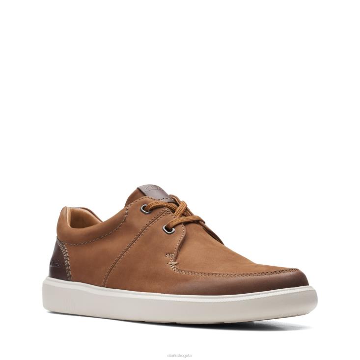 Clarks 0DX8L3740 clarks de encaje cambro nubuck tostado hombres nubuck bronceado