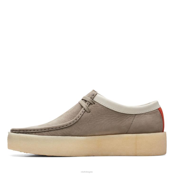Clarks 0DX8L3758 taza wallabee nobuck gris clarks hombres nubuck gris