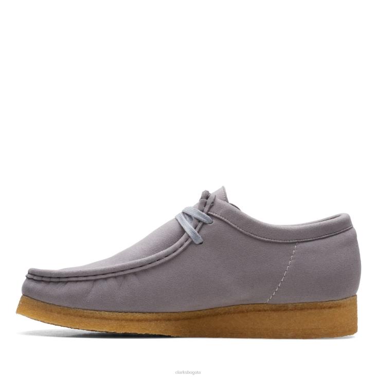 Clarks 0DX8L3765 wallabee clarks gris hombres gris