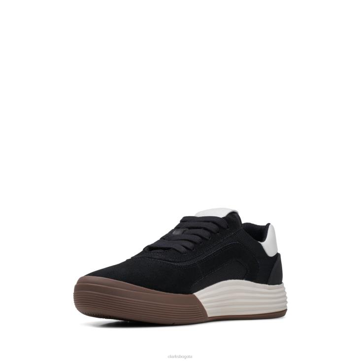 Clarks 0DX8L3776 clarks cica encaje negro o niños negro