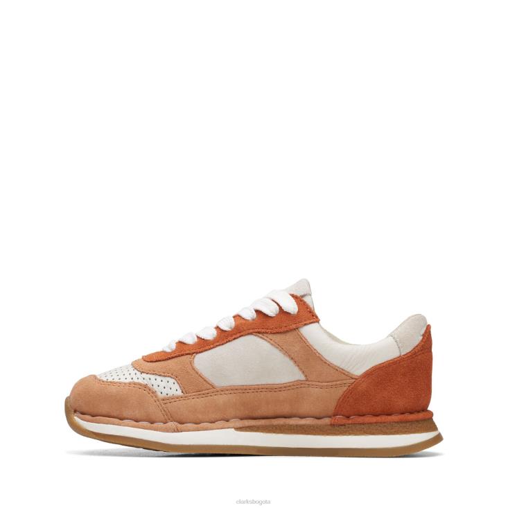 Clarks 0DX8L3777 Clarks Sandstone Combi Craft Run Tor K niños combinación de arenisca