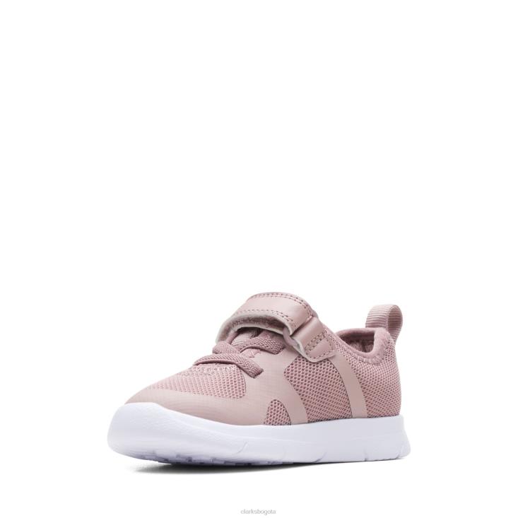 Clarks 0DX8L3781 ath flux t clarks rosa niños rosa