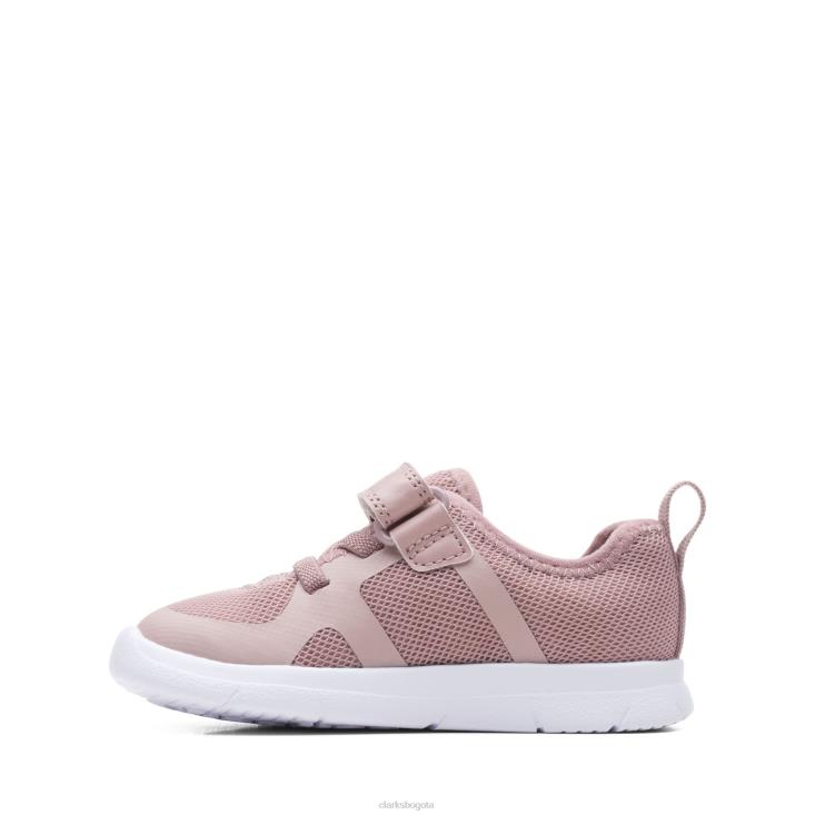 Clarks 0DX8L3781 ath flux t clarks rosa niños rosa